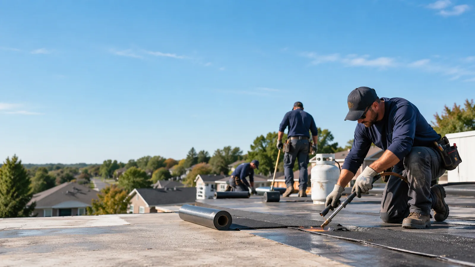 Flat Roof Leak Repair providers in Griffith, IN